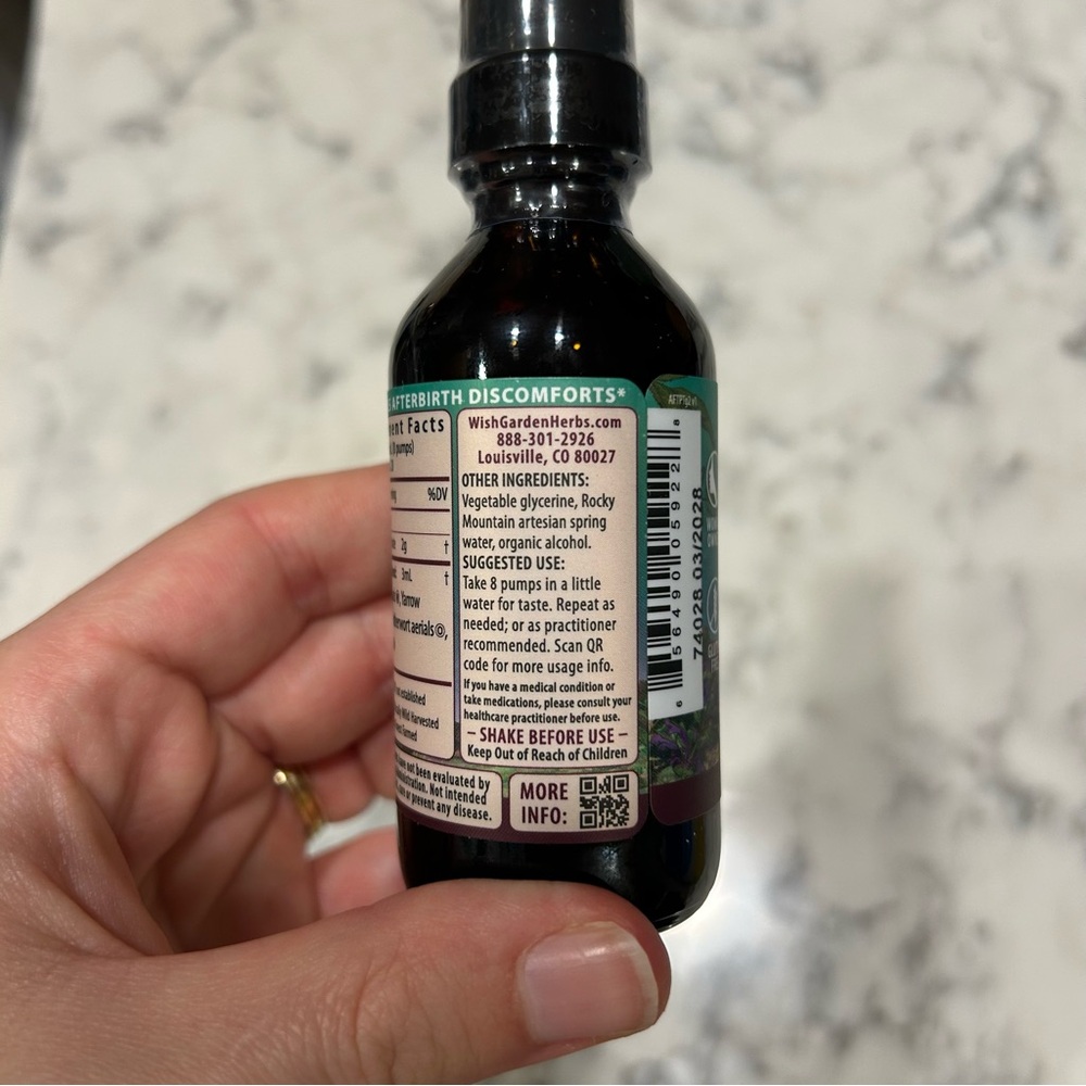 ‼️WishGarden Herbs Afterease After Birth Contractions‼️ - Picture 4 of 5